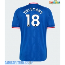 Camisa de time de futebol Manchester United Youri Tielemans #18 Replicas 2º Equipamento 2026-27 Manga Curta